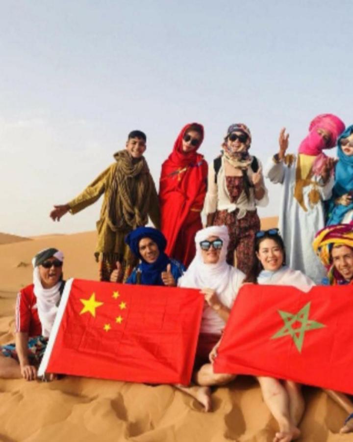 Sunset Desert Camp Hotel Merzouga Ngoại thất bức ảnh